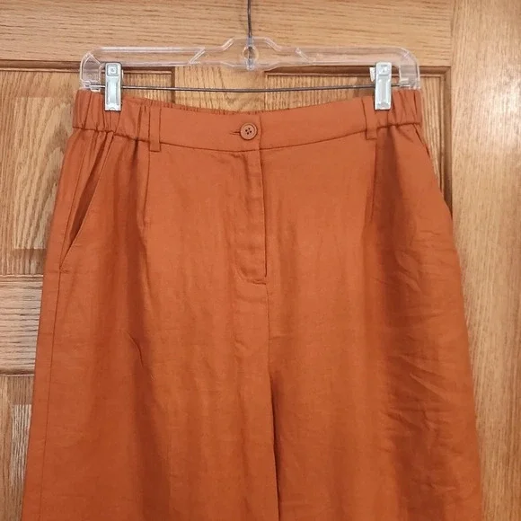 Open Edit Wide leg pants Size SMALL - Picture 2 of 12